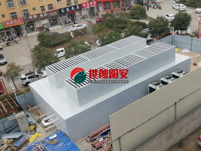 山东枣庄空气源热泵机组降噪