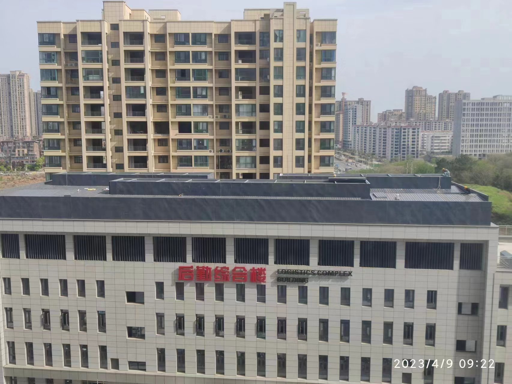 信阳中心医院冷却塔降噪，厂界声屏障