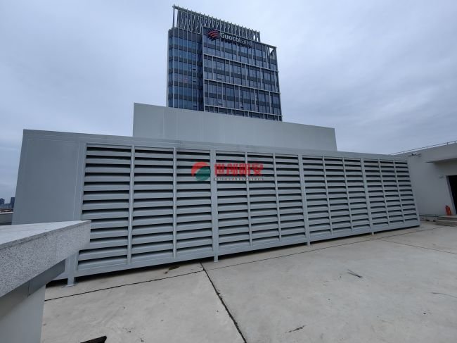 国浩长风屋面风冷热泵机组降噪