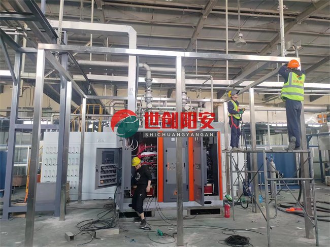 中复神鹰碳化车间动力柜隔声罩